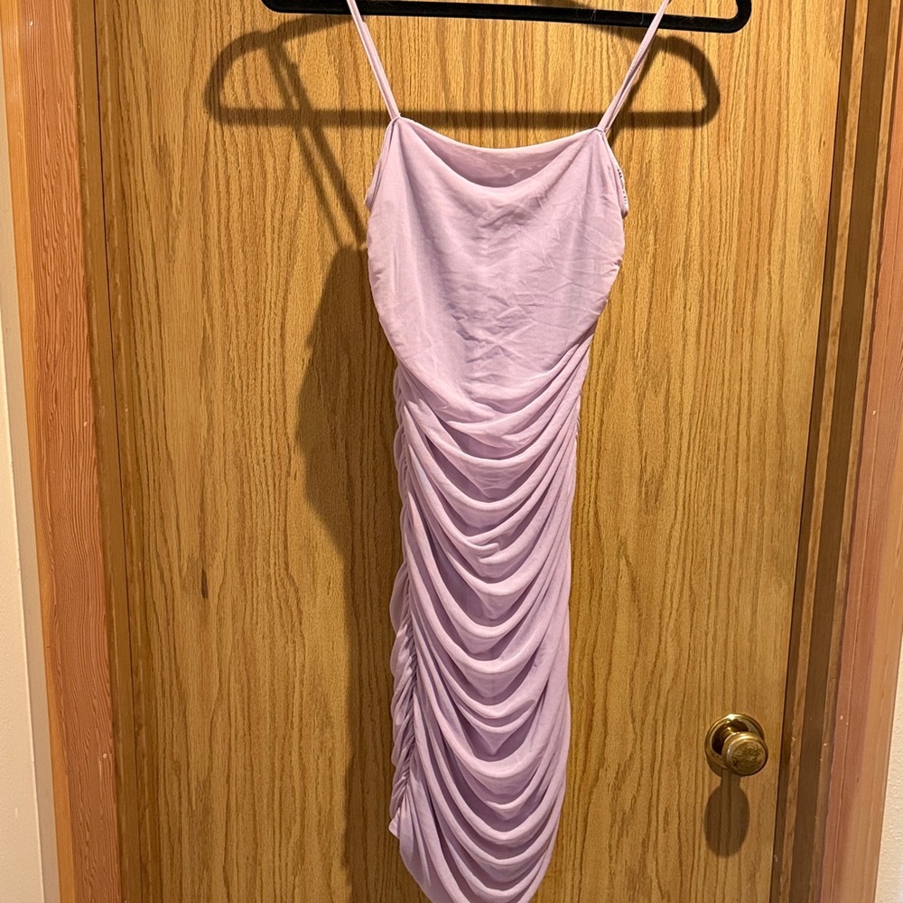 BB Dakota by Steve Madden Lavender Backless Dress